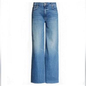 Mother the Roller Wide Leg Jeans in Riding The Cliffside size 26